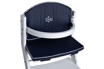 Chaises hautes et réhausseurs bébé Tissi Coussin de siège pour chaise haute bleu foncé