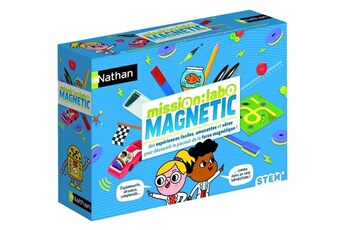 Jeux de cartes Nathan Nathan mission labo magnetic lab coffret