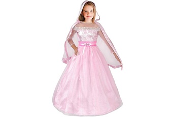 Déguisement enfant Barbie Barbie robe de princesse pour filles en polyester rose 8-10 ans