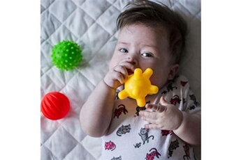 Autre jeux éducatifs et électroniques Sevira Kids Coffret de 5 balles bébé éveil sensoriel