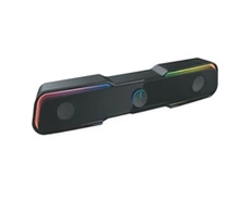 Autre accessoire gaming Alpha Omega Players Barre de son stéréo 2.0 sans fil gaming Alfes Illuminée Noir