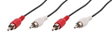 TNB Câble 2 RCA M/2 RCA M 3m - noir