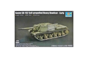 Maquette Trumpeter Soviet su-152 self-propelled heavy howitzer - early- 1:72e - trumpeter