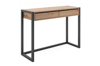 Commode et table à langer Homestyle4u Console bois style industriel rangement