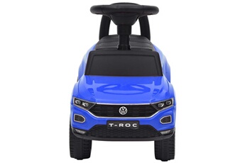 Circuit voitures GENERIQUE Jeux jouets - voiture à pédales pour enfants - 66,5 x 28 x 42,5 cm - volkswagen t-roc - bleu
