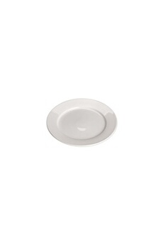 chauffe plat & assiette stalgast assiette plate porcelaine elegantia ø 180 mm - x 6 - - 18 cm porcelaine