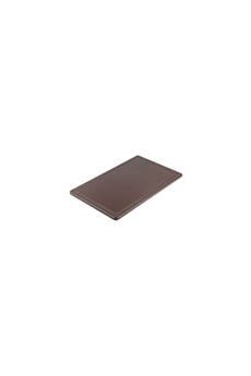 planche à découper stalgast planche à découper haccp gn 1/1 - couleur au choix - - marron - polypropylène 530x325xmm