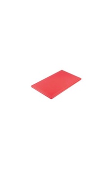planche à découper stalgast planche à découper haccp gn 1/1 - couleur au choix - - rouge - polypropylène 530x325xmm
