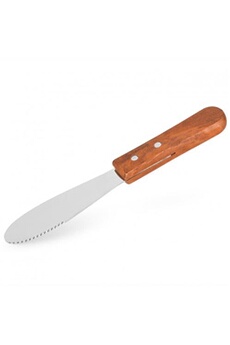 couteau pujadas couteau à beurre manche bois l 19,7 cm - - - inox