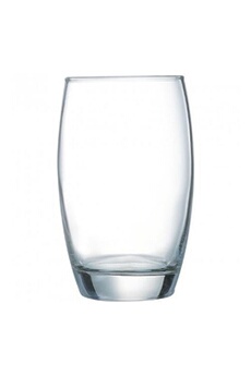 accessoire autour du vin arcoroc gobelet haut salto transparent 350 ml - x 6 - - verre x121mm