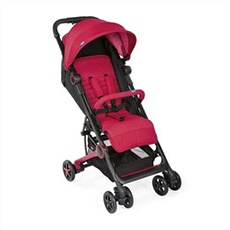 buggy Miinimo-3104 cm polyester/aluminium rouge/noir