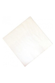 serviette de table materiel ch pro fasana - serviette - taille 40 x 40 cm - jetable - blanc (pack de 250)