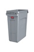 Newell Rubbermaid Rubbermaid Couvercle basculant Slim Jim, gris photo 3