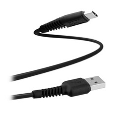 T'nB - Câble USB - USB (M) pour 24 pin USB-C (M) - 2 m - connecteurs renforcés - noir