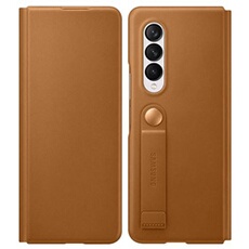 LEATHER FLIP COVER CAMEL GALAXY Z FOLD3 5G