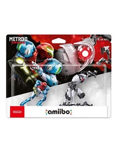 Pack de 2 Figurines Amiibo SAMUS et E.M.M.I.