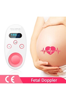 Ecoute bébé Powecom Stéthoscope fotal doppler moniteur fotal 2.0mhz prénatal bébé détecteur de fréquence cardiaque sonar doppler domestique pour les femmes enceintes