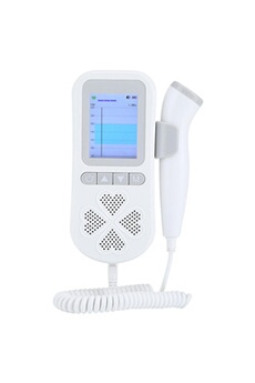 Ecoute bébé Hailicare 3.0mhz baby sonar doppler moniteur de fréquence cardiaque fotale détection par ultrasons mode courbe numérique pas de rayonnement