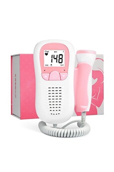 Ecoute bébé Cofoe Instrument de détection de fréquence cardiaque pour bébé à ultrasons doppler fotal stéthoscope fotal enceinte à domicile