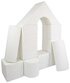Lot De 15 Gros Blocs De Mousse Multicolores – Jeu Éveil & Construction Pour Crèche, Maternelle, Garderie, Salle De Motricité (Blanc, Bleu, Gris…)