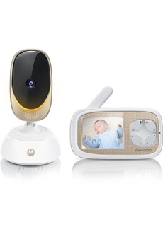 Babyphone Motorola Babyphone comfort 45 connect 2 en 1 - wifi sur smartphone + ecran video 2,8