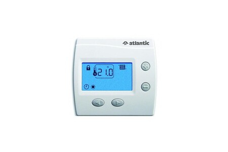 Thermostat et programmateur de température ATLANTIC Thermostat d'ambiance digital pour plancher chauffant atlantic 109519