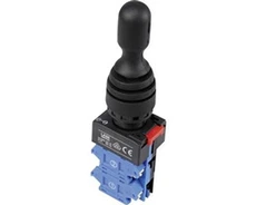 Manette Tru Components Joystick 1303043 250 V/AC levier droit raccord à vis IP67