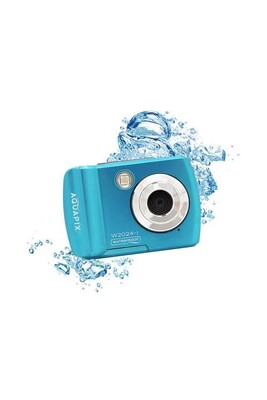 Appareil photo compact Easypix W2024Splash Appareil photo numérique 16 Mill. pixel bleu caméra submersible