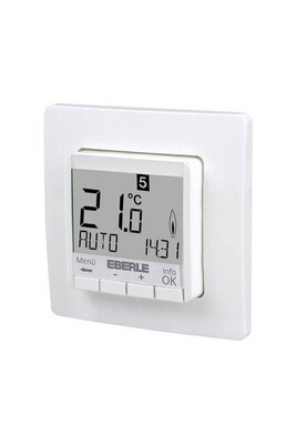 Thermostat et programmateur de température Eliwell Thermostat dambiance Eberle FIT 3Rw encastré programme journalier, programme hebdomadaire 5 à 30 °C