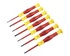 Jeu de 7 tournevis VDE 1000V TBI plats, PHILLIPS et testeur Jeu de 7 tournevis VDE 1000V TBI plats, PHILLIPS et testeur