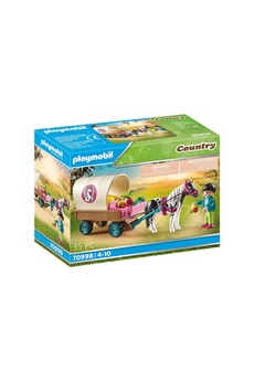 Playmobil PLAYMOBIL Playmobil 70998 - country carriole avec enfant et poney