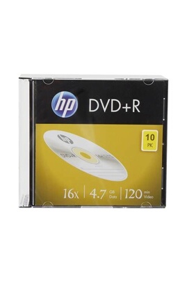 DVD vierge Hp DRE00085 DVD+R vierge 4.7 GB 10 pc(s) slimcase