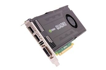 Nvidia Carte graphique nvidia quadro k4000 hp 713381-001 3go gddr5 display dvi cao/dao