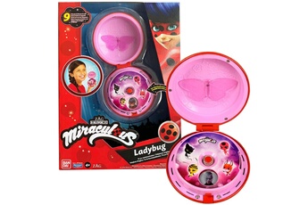 Accessoire de déguisement Bandai Bandai, jouet sonore et lumineux, téléphone magique de ladybug pour se déguiser, rose