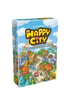 Jeu de stratégie Asmodee Happy city | age: 10+| nombre de joueurs: 2-5