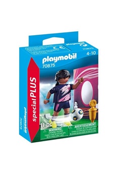 Figurine pour enfant PLAYMOBIL 70875 - joueuse de football