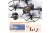 Avialogic Drone avialogic pour enfant avec caméra 720p hd, drone quadricoptère fpv wifi télécommandé, noir photo 3