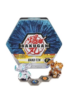 Carte à collectionner Bakugan Coffret de 2 bakugan mystere baku-tin saison 3 - 6060138 - figurines a collectionner - jeu de récré