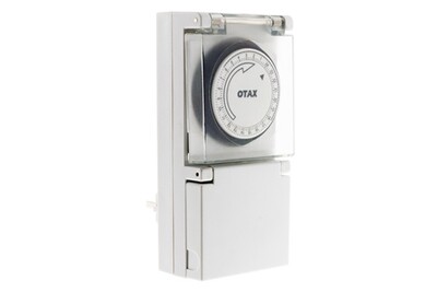 Thermostat et programmateur de chauffage Otax Programmateur extérieur schuko ip44 48 programmes