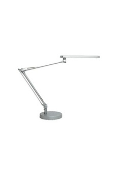 lampe de bureau unilux lampe de bureau à led mambo led 2.0, gris métallisé