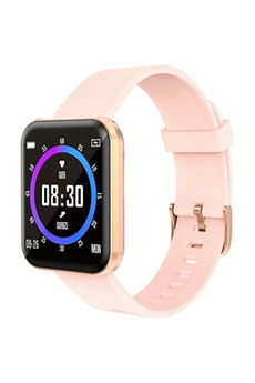 montre connectée lenovo smartwatch e1 pro rose