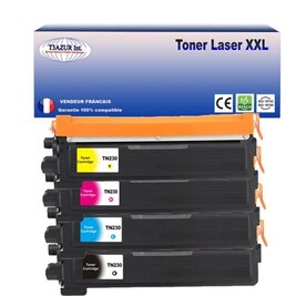 Universo Cartuccia® TN-230Y YELLOW Toner Compatibile Con Brother TN-230 HL-3040N HL-3040CN HL-3045 CN HL-3070CN HL-3070CW HL-3075 CW MFC-9120CN MFC-9320CW DCP-9010CN MFC-9125 CN (YELLOW - Foto 4