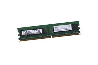 Barrette Mémoire Samsung 512Mo Ram Samsung M378T6553Bz3-Cd5 Ddr2 Pc2-4200U 533Mhz 240Pin 1Rx8 1.8V Cl4