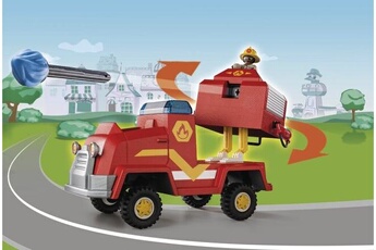 Playmobil PLAYMOBIL Playmobil duck on call 70914 véhicule de pompier