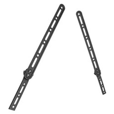 Barre de son Maclean Support de barre de son universel MC-912 jusqu'à 15kg Support de haut-parleur pour montage sous ou sur la TV Réglable
