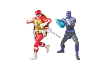 Figurine pour enfant Hasbro Power rangers x tmnt lightning collection 2022 - figurines foot soldier tommy & morphed raphael