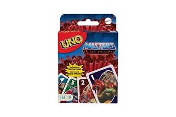 Jeux classiques Mattel Les maîtres de l'univers - jeu de cartes uno