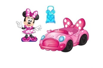 Figurine pour enfant Mickey Et Minnie Figurine mickey et minnie véhicule 7,5 cm