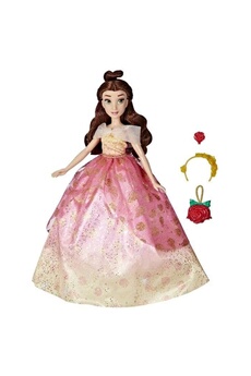 Poupée Disney / Princess Disney princesses - life - poupée mannequin belle - 10 combinaisons de tenues, jouet pour enfants des 3 ans