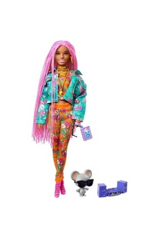 Poupée Barbie Barbie extra souris dj - poupée mannequin - des 3 ans